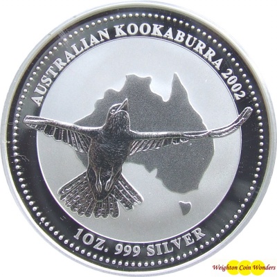 2002 1oz Silver KOOKABURRA